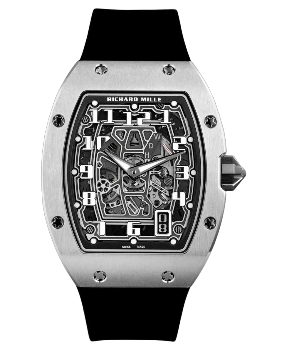 Richard Mille RM 67-01 Titanium Extra Flat Automatic Black Dial Unisex Watch