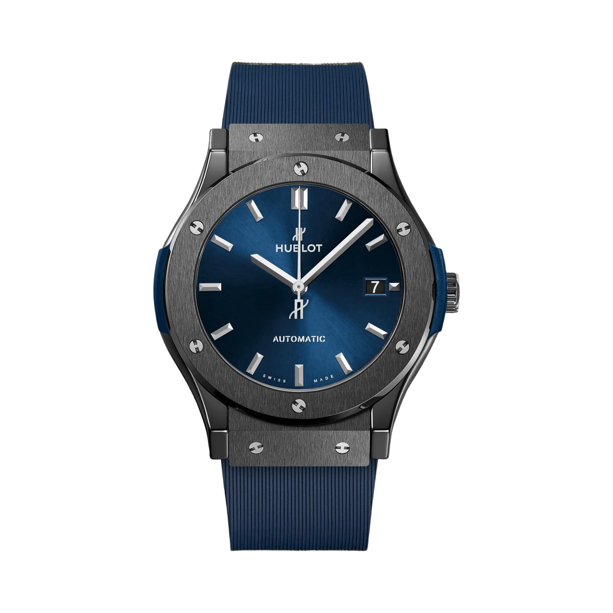Hublot Classic Fusion Automatic Blue Dial 511.CM.7170.RX 45mm Ceramic