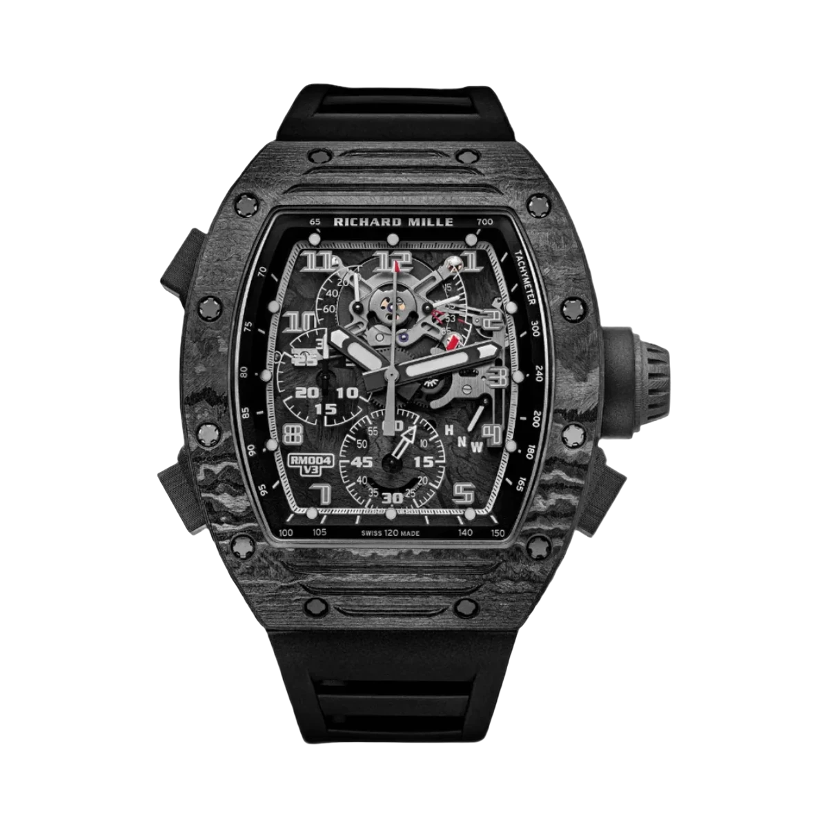 Richard Mille RM004 V3 CA Split Seconds Chronograph NTPT Carbon Limited 15 Pieces
