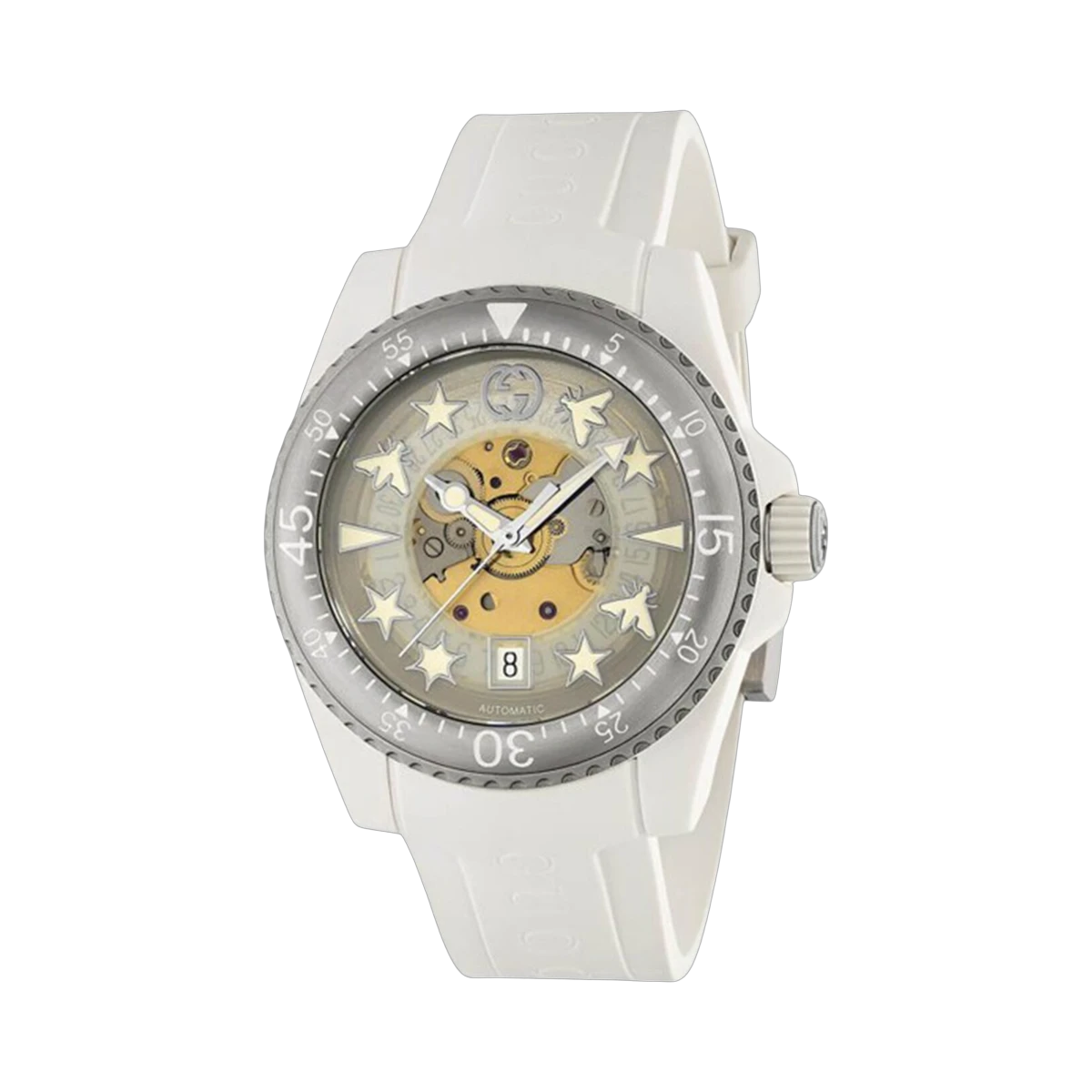 Gucci Dive Transparent Dial 40M