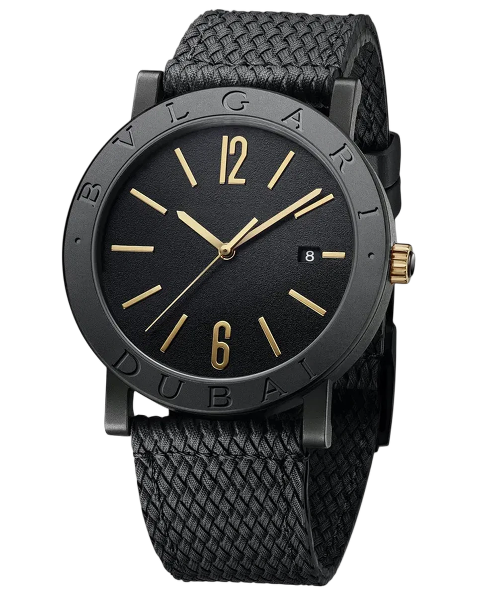 Bvlgari Cities Special Edition Carbon 103225 41MM Stainless Steel