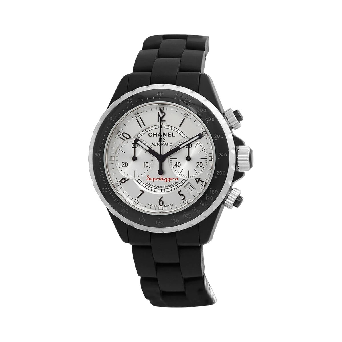 Chanel J12 Superleggera H2039 Automatic White Dial 41mm Black Ceramic Watch