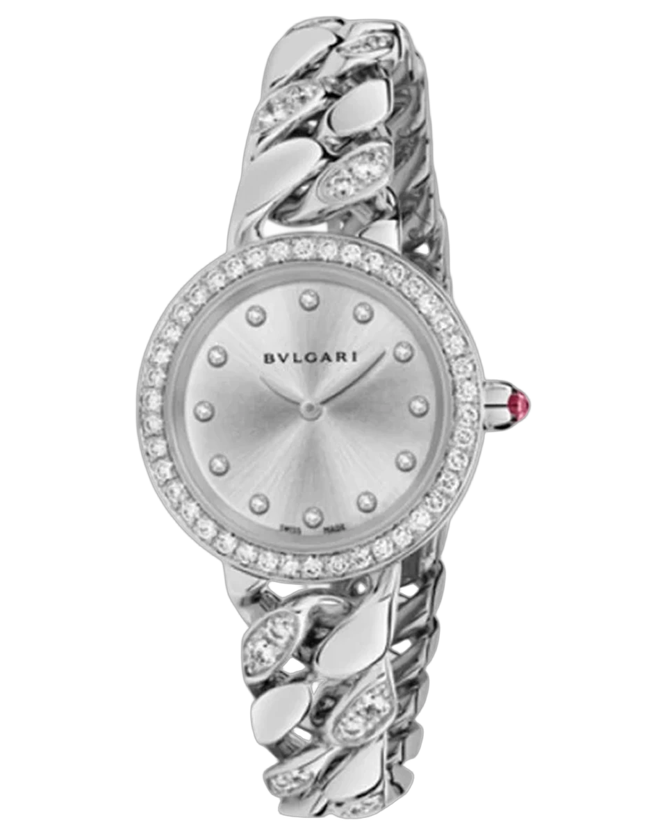 Bvlgari Catene BBCW31C6GDGD 31MM 18K White Gold