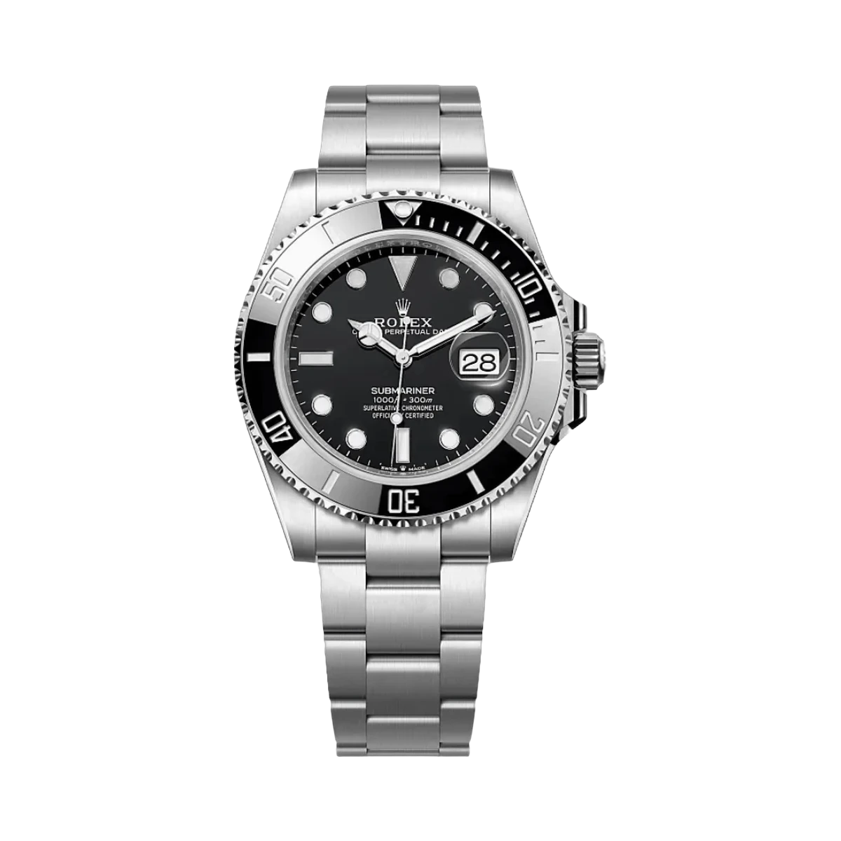 Rolex Submariner Date 126610LN-0001 Oyster Perpetual Black Dial 41mm Black Dial Mens Watch