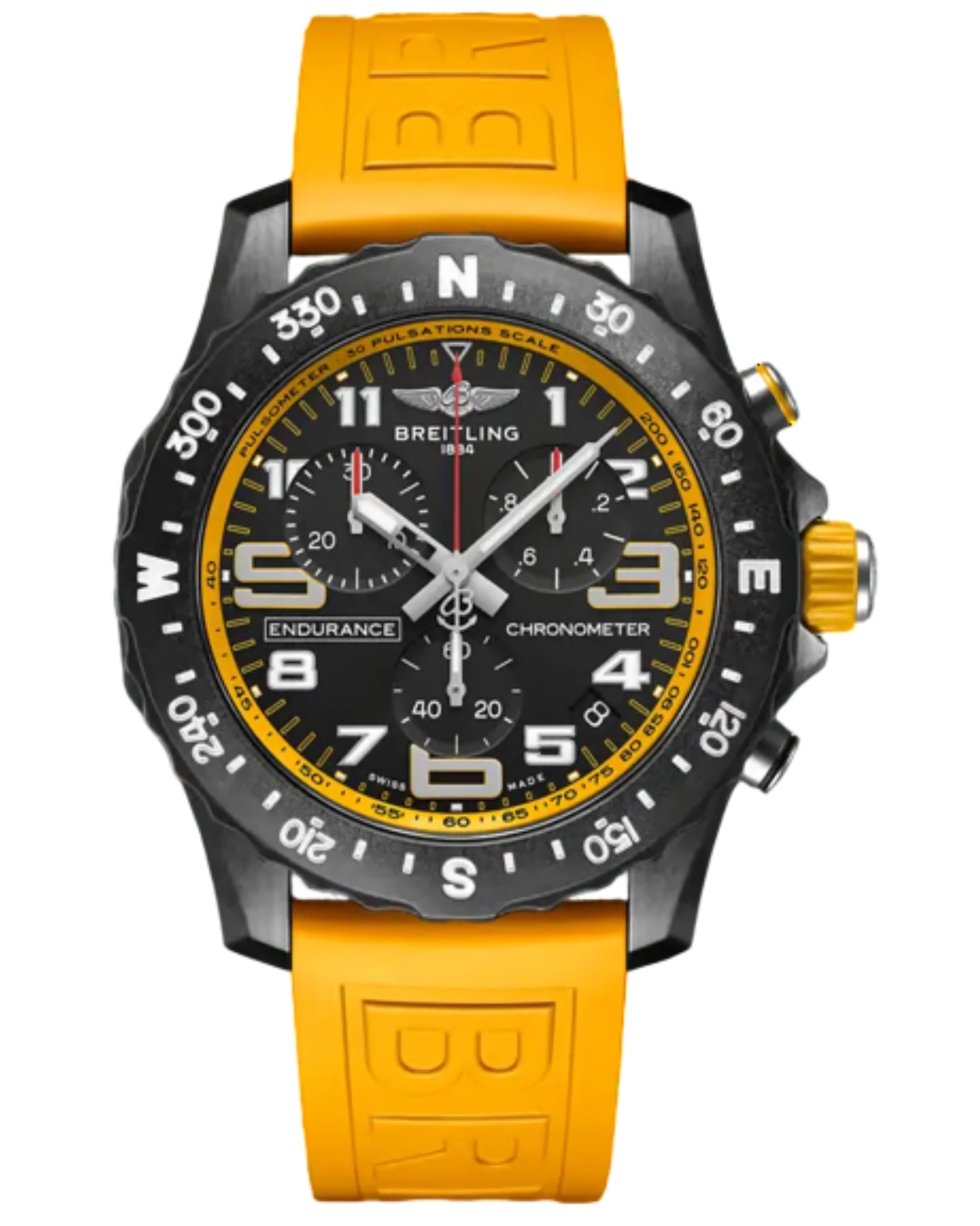 Breitling X82310A41B1S1 ENDURANCE PRO YELLOW QUARTZ 44MM