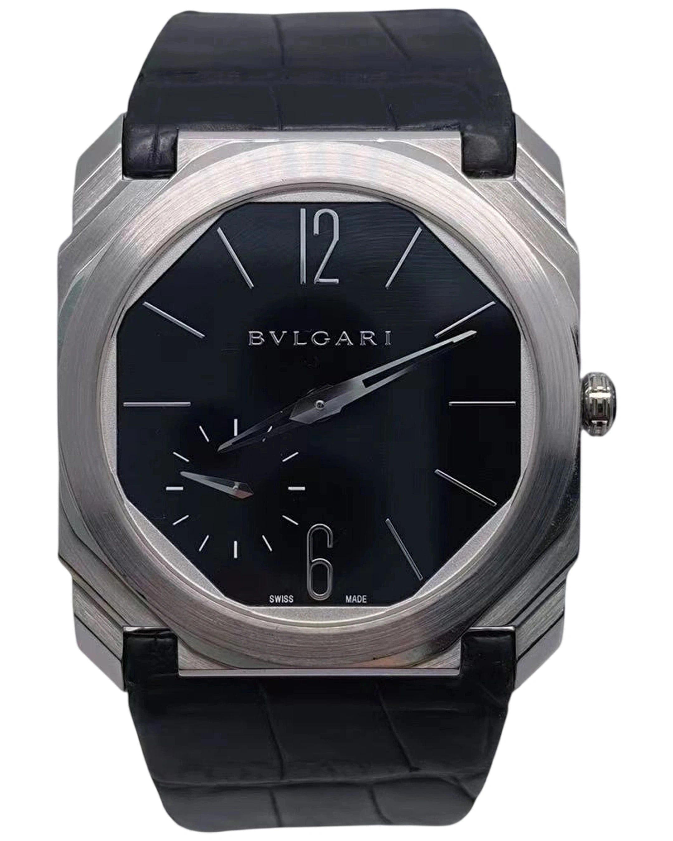 Bvlgari Octo Finissimo Automatic Platinum Black Dial 102028 40MM