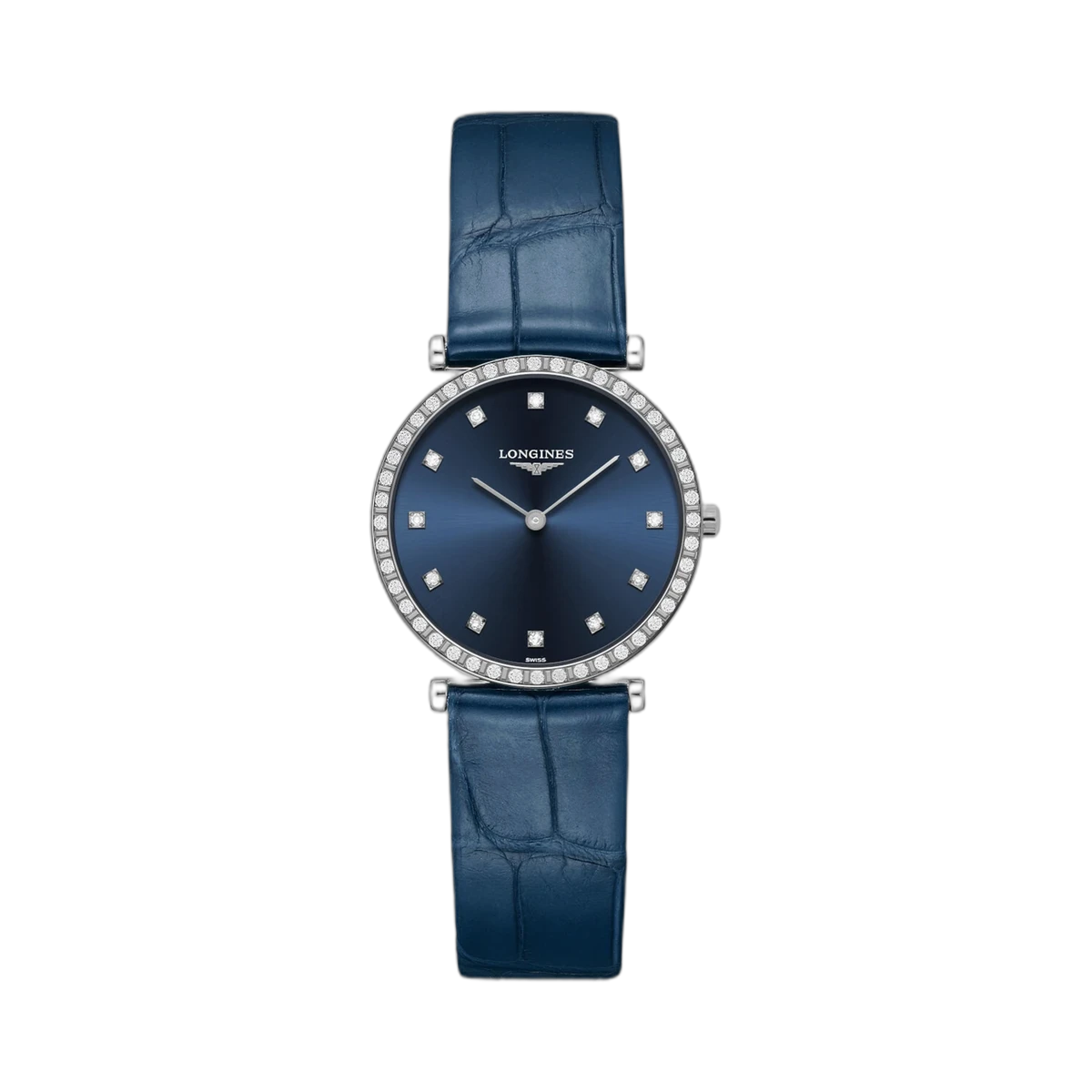 Longines La Grande Classique Diamond L45230972 29MM Blue Dial Stainless Steel