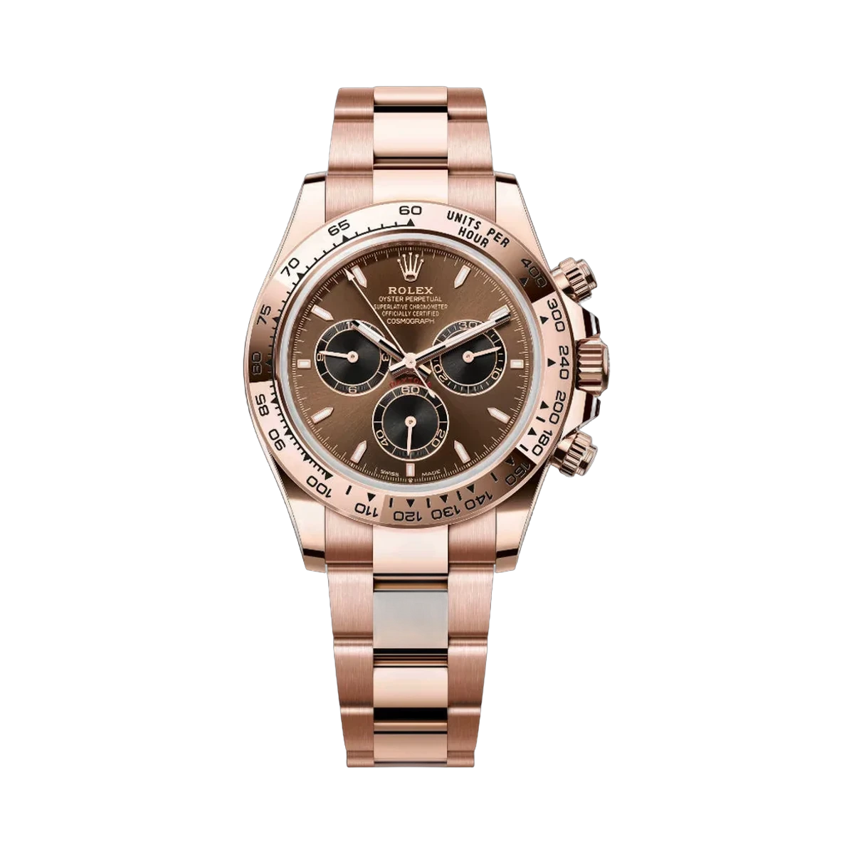 Rolex Cosmograph Daytona 126505-0005 Roségold 40mm Schokoladenzifferblatt Herrenuhr