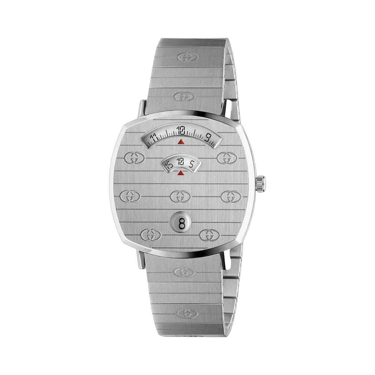Gucci Gucci Grip 35mm Silver Dial Watch YA157401
