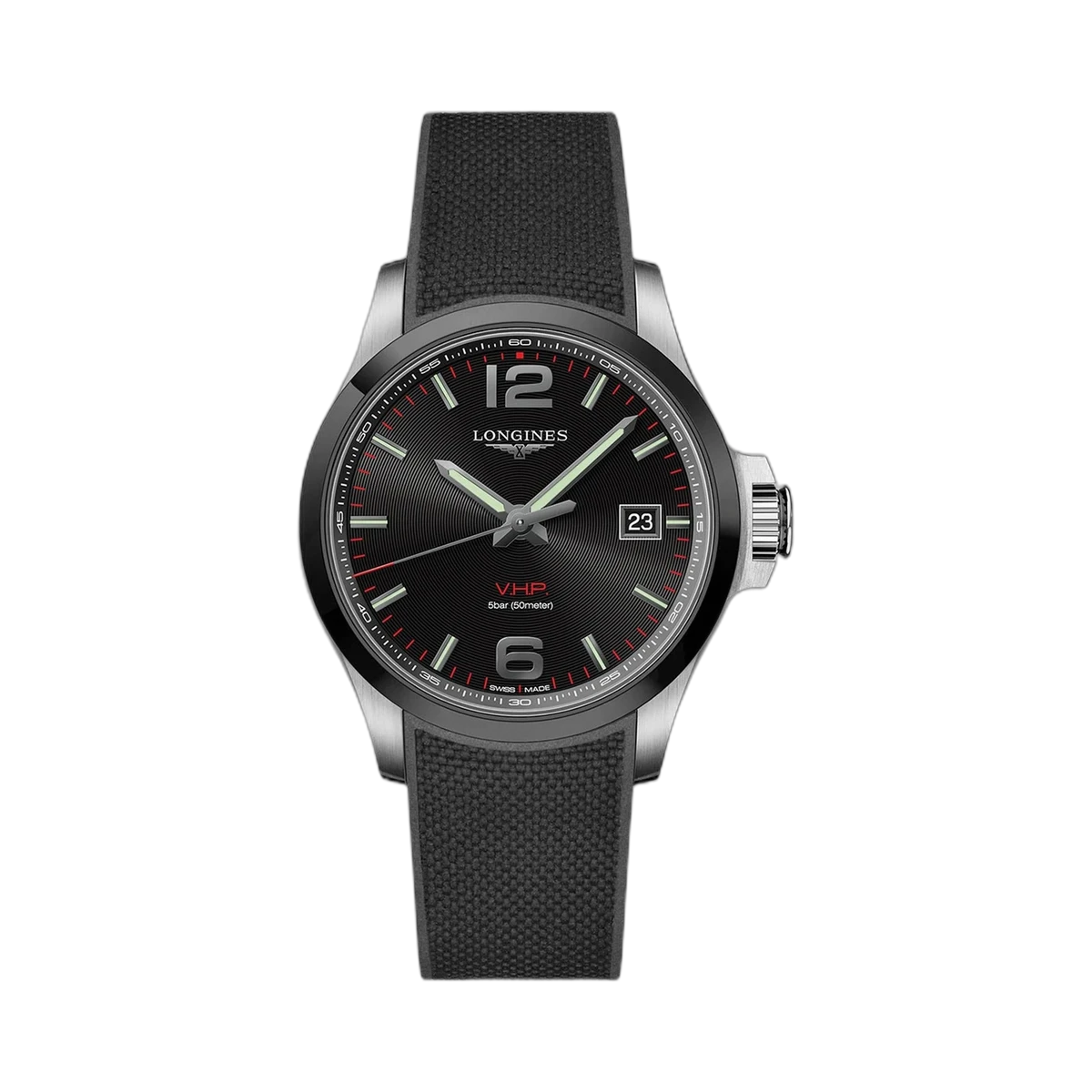 Longines Conquest VHP L37294569 43MM Black Dial Stainless Steel