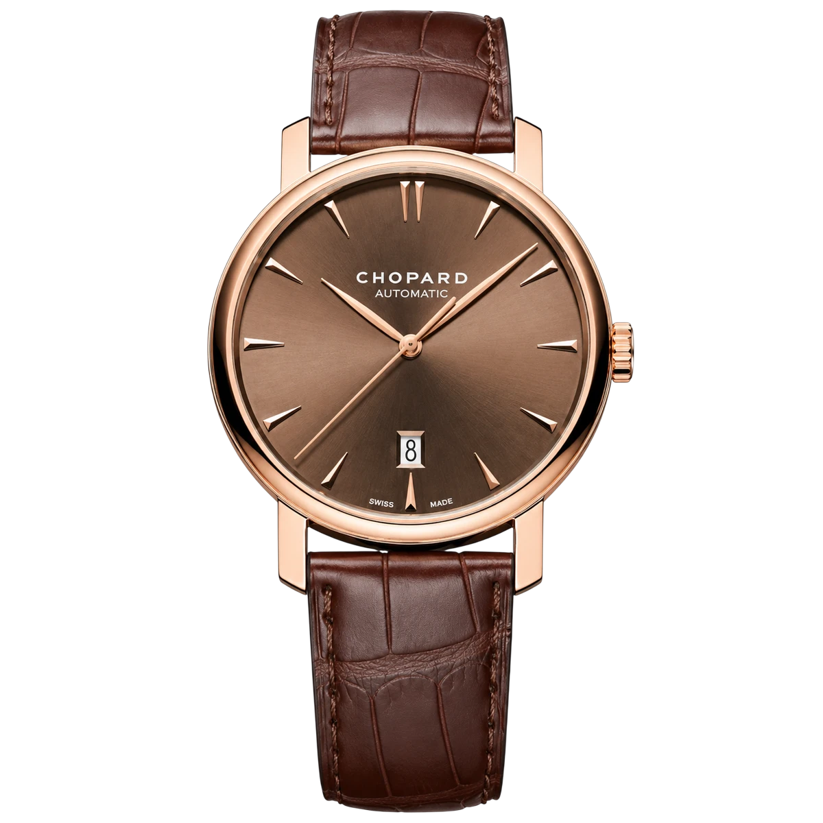 Chopard Classic 18Kt Rose Gold 40Mm Men's Watch 161278-5012