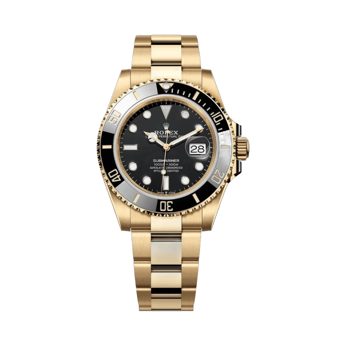 Rolex Submariner Date 126618LN-0002 Yellow Gold Royal Black Dial 41mm Men’s Watch