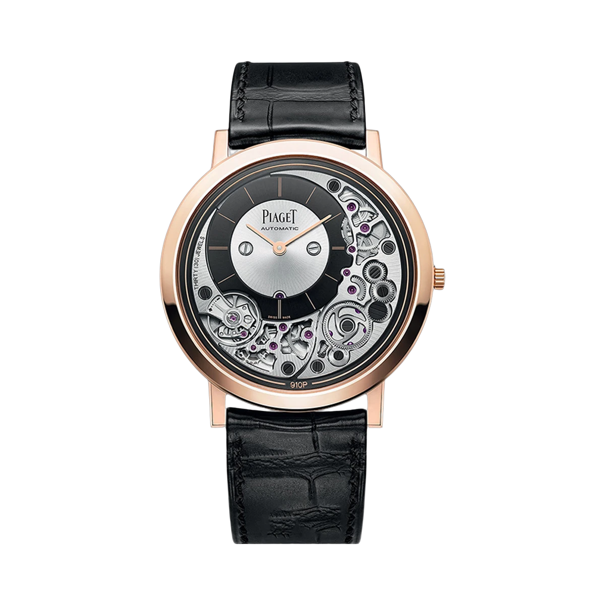 Piaget Altiplano G0A43120 Ultimate Automatic 41mm RG Black Off-Center Dial