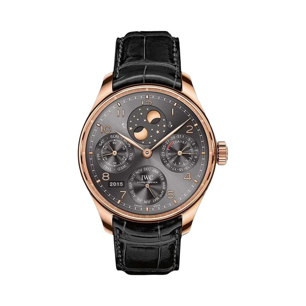 IWC Portugieser Perpetual Calendar Automatic RG IW503404 44.2mm 18K Rose Gold