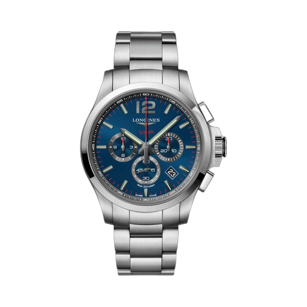 Longines Conquest VHP Chronograph L3.727.4.96.6 44MM Stainless Steel