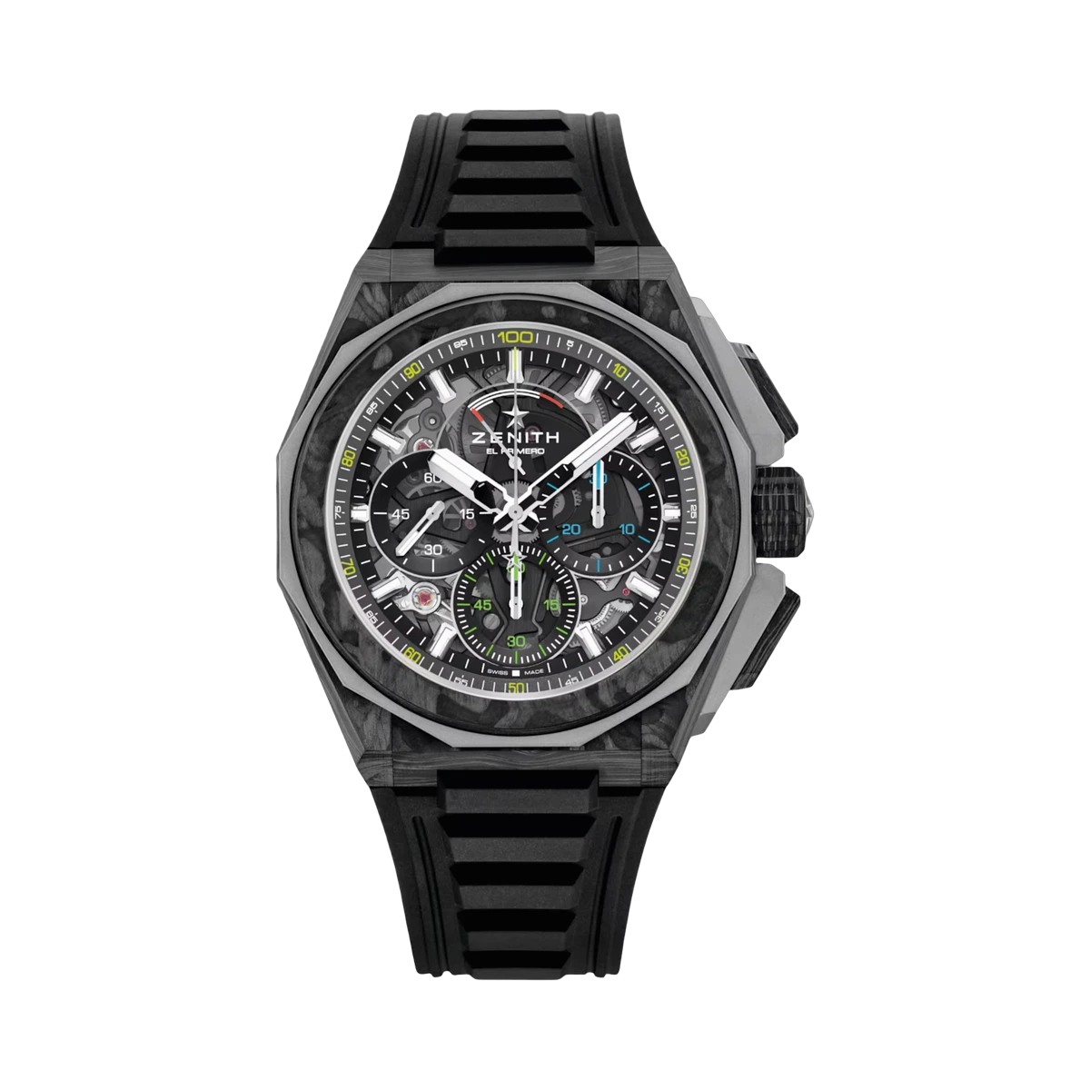 Zenith Defy Extreme Carbon Chronograph 10.9100.9004/22.I200 45mm Titanium, Tinted Sapphire Dial