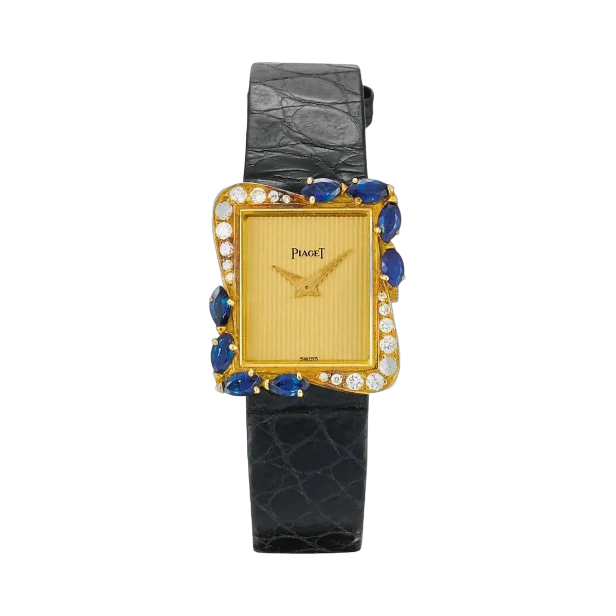 Piaget Vintage 41548 23Mm X 19Mm 18K Yellow Gold