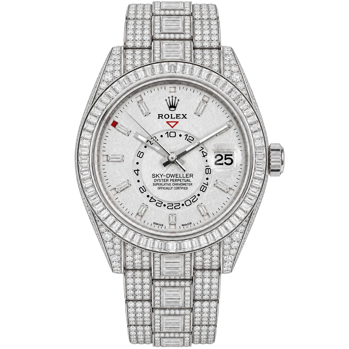 Rolex Sky-Dweller 336959TBR 42MM 18K White Gold Meteorite Diamond Dial