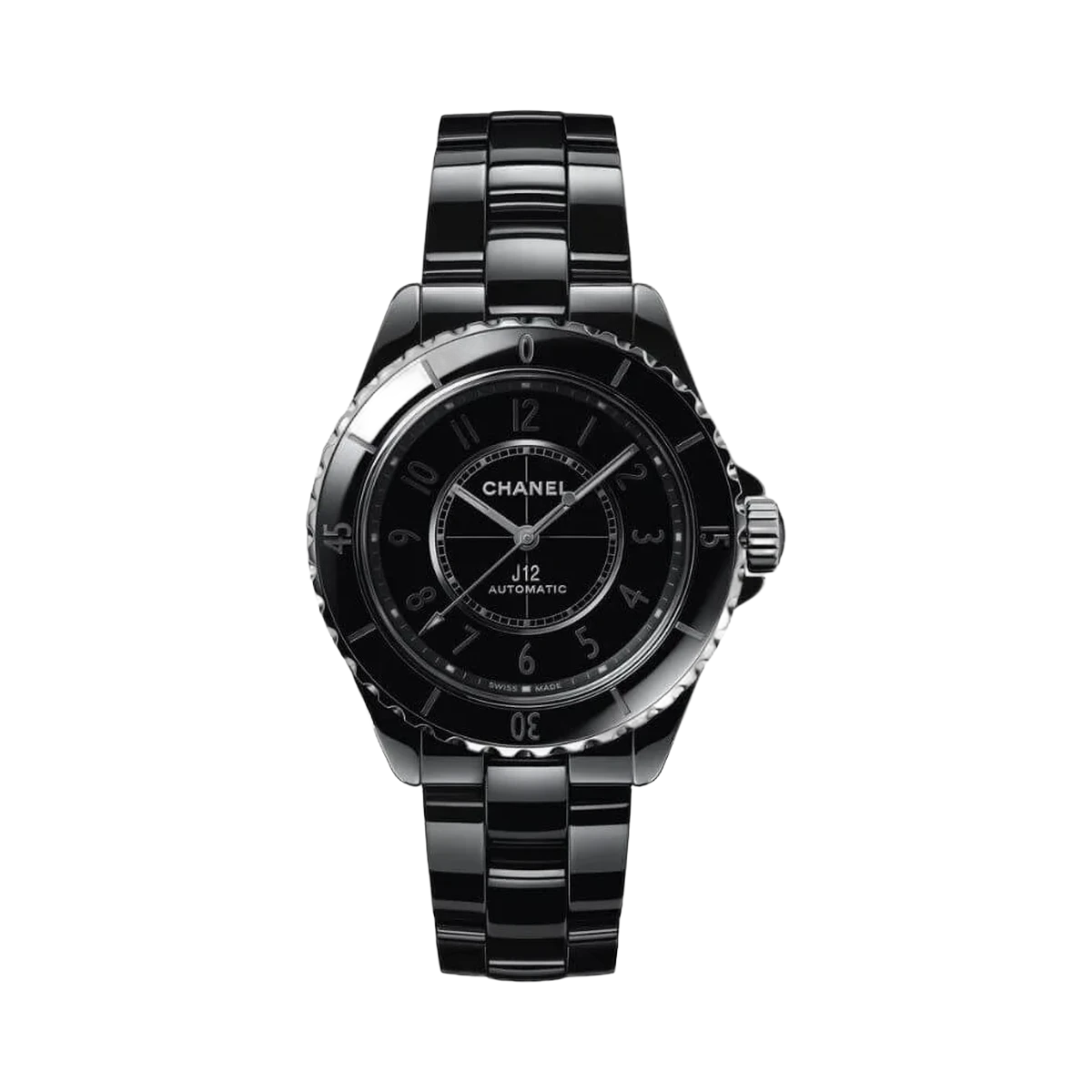 Chanel J12 Phantom H6185 Automatic Black Ceramic Caliber 12.1 38mm