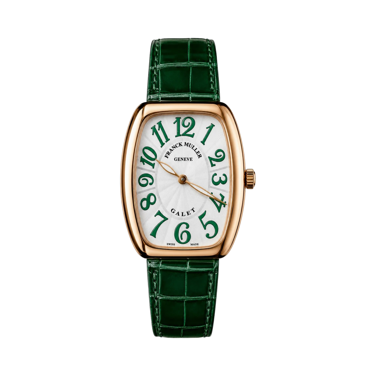 Franck Muller Galet Green Limited Edition 88 PCS RG Quartz 3002 M QZ V VR