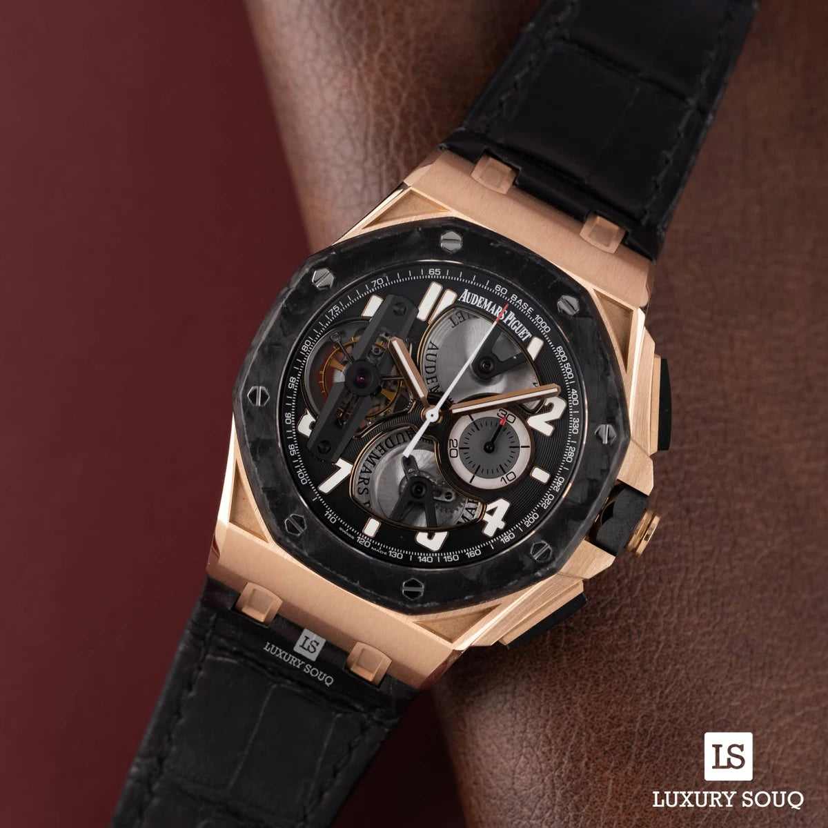 Audemars Piguet Royal Oak Offshore Tourbillon Chronograph 44Mm 18Kt Rose Gold