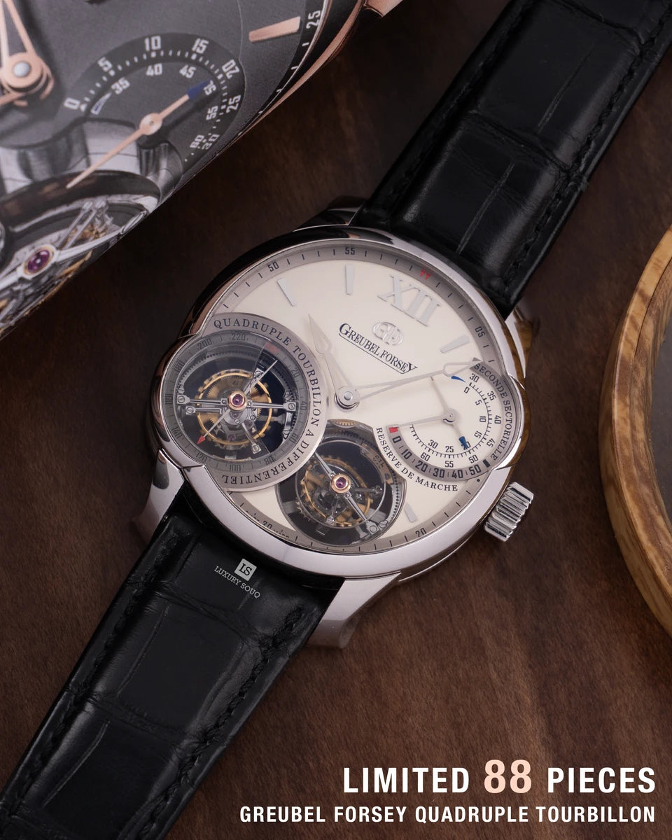 Greubel Forsey Quadruple Tourbillon à Différentiel Platinum