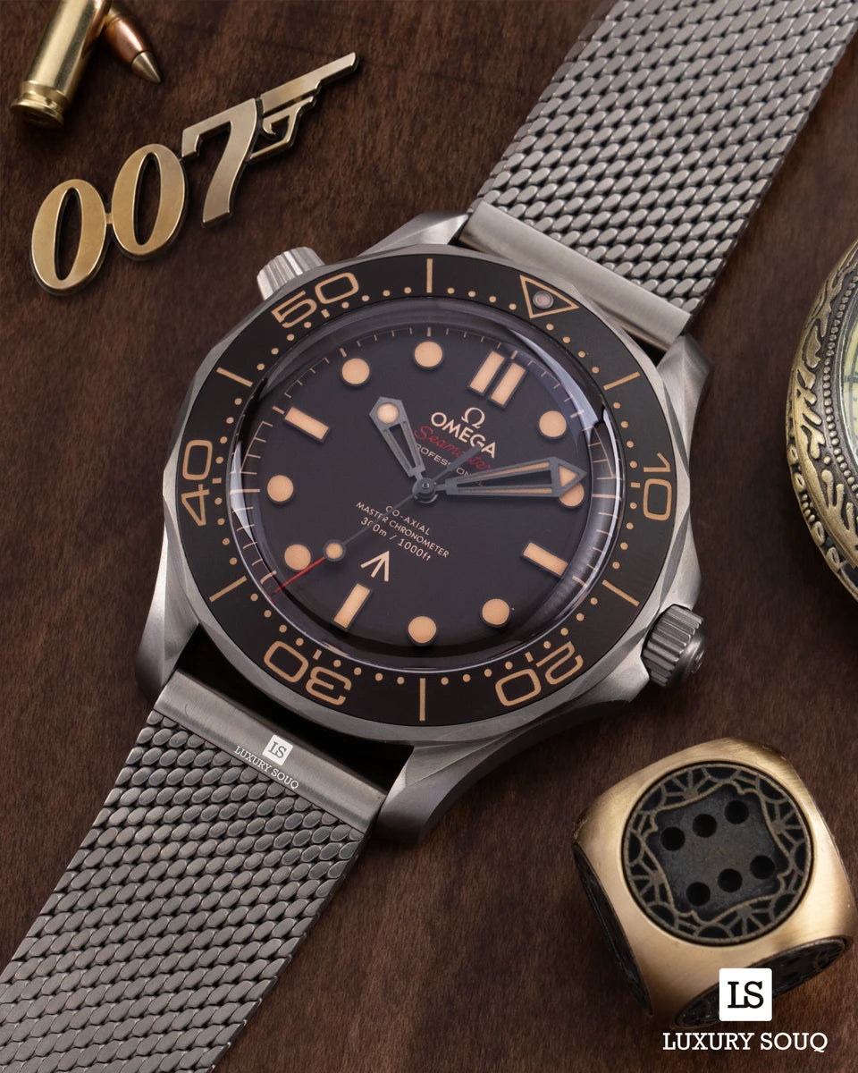 Omega Seamaster Diver 300M Co-Axial Master Chronometer 007 Edition 42mm Titanium 210.90.42.20.01.001
