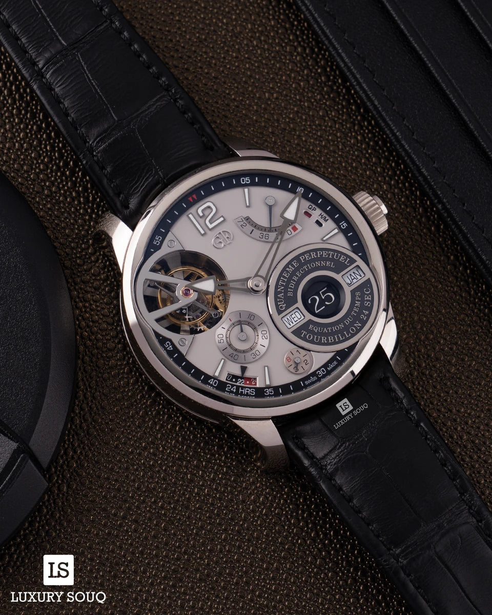 Greubel Forsey Quantième Perpétuel à Équation 43.5mm White Gold