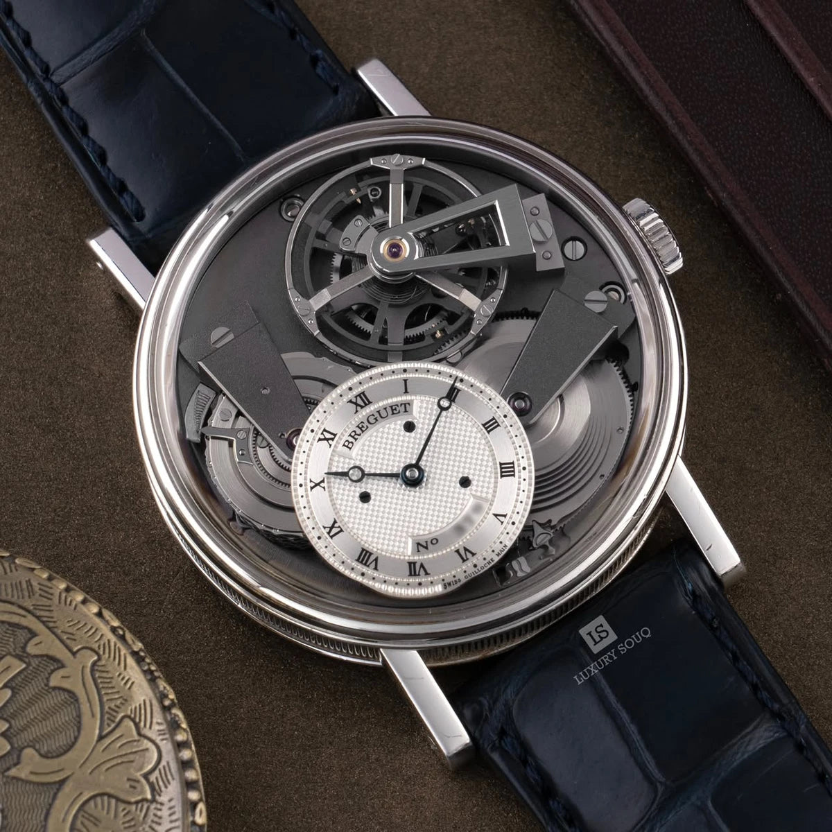 Breguet Tradition Tourbillon Fusée 7047PT/11/9ZU