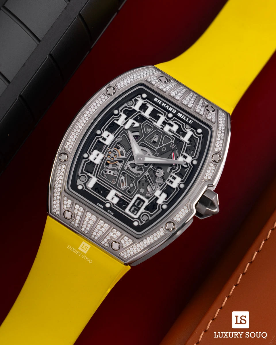Richard Mille RM67-01 TI Automatic 18K Titanium Lifestyle 38.7mm Skeleton Dial Mens Watch