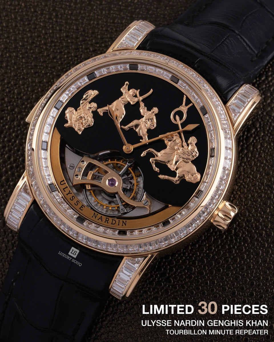 Ulysse Nardin Genghis Khan Tourbillon Minute Repeater Jaquemarts 786-81
