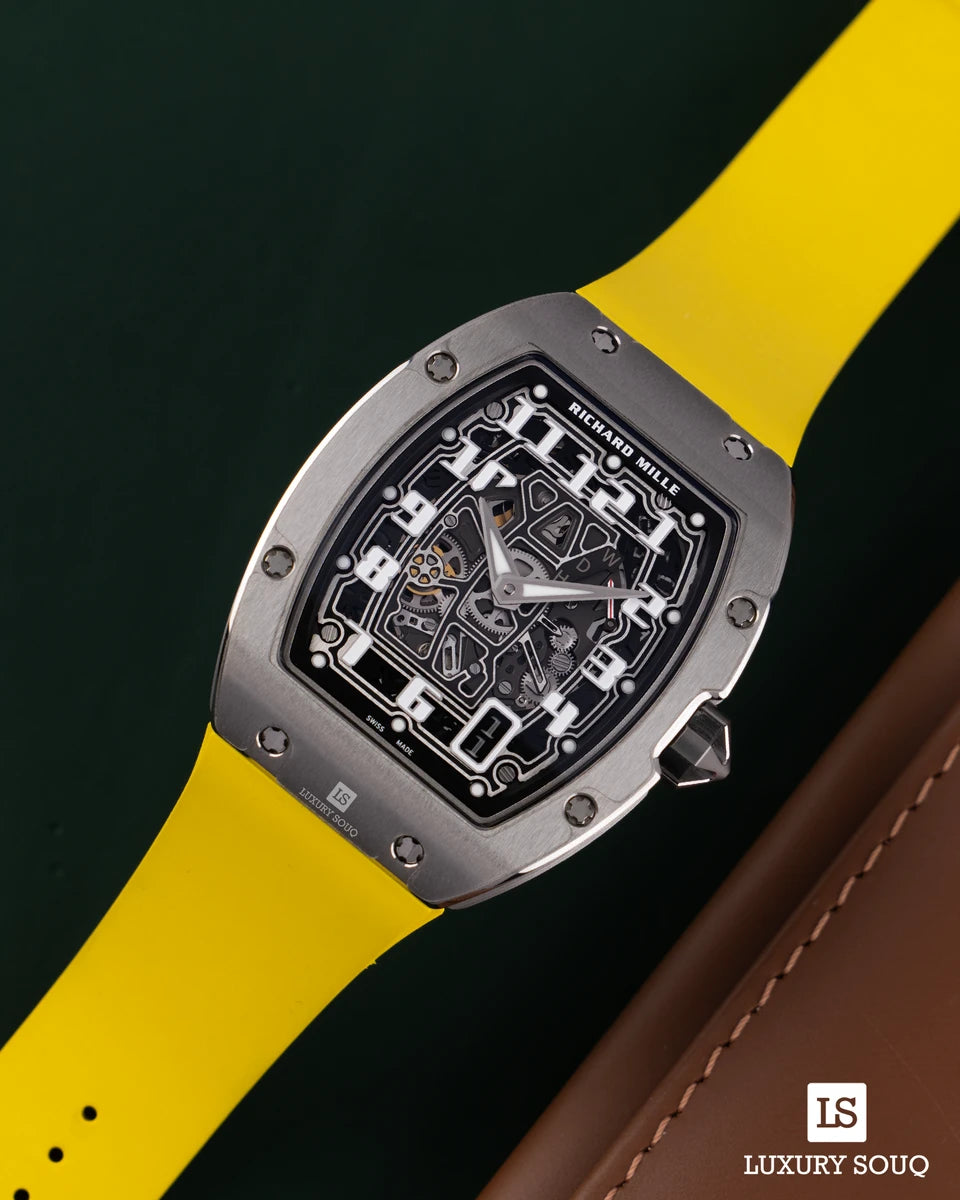 Richard Mille RM 67-01 Titanium Extra Flat Automatic Black Dial Unisex Watch