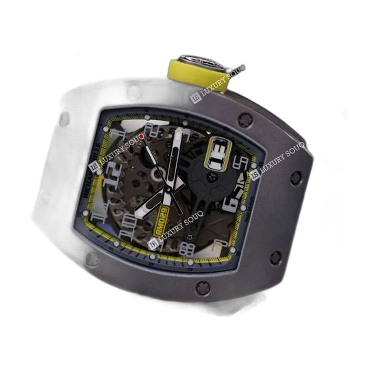 Richard Mille Rm 029 Ao Ti All Grey Boutique Edition "Yellow Flash" 48Mm Titanium Men's Watch