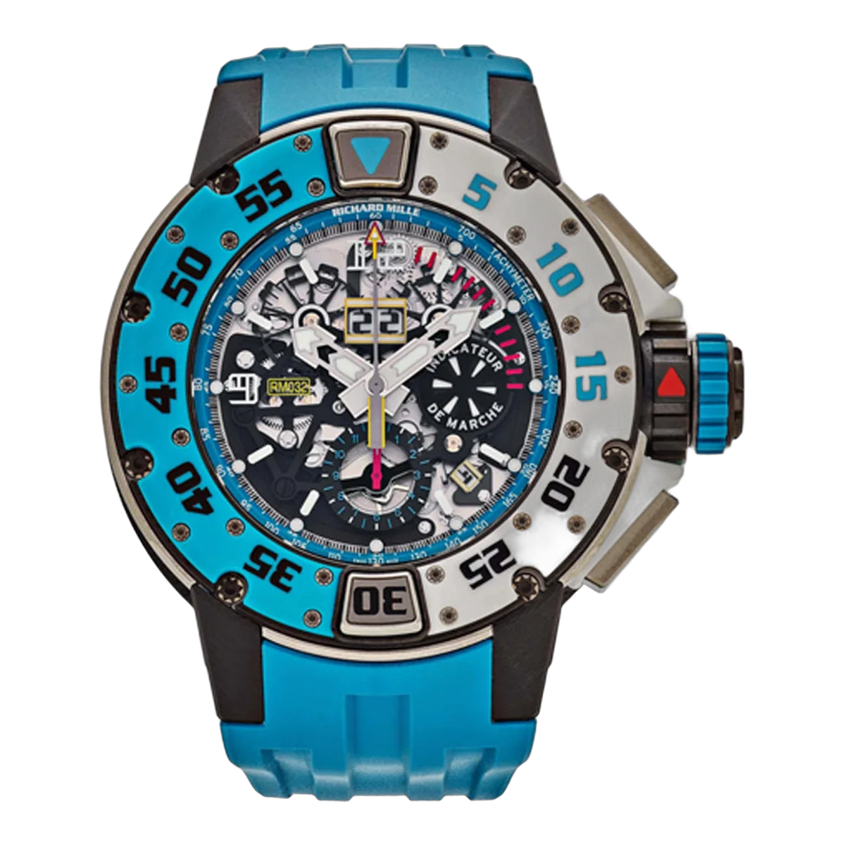 Richard Mille RM 032 Automatic Flyback Chronograph Les Voiles de Saint Barth 50mm Men's Watch