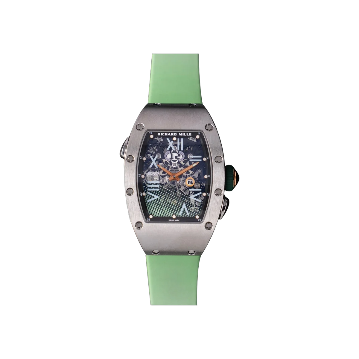 Richard Mille RM 037 Titanium Skeleton Dial 52mm Ladies Watch