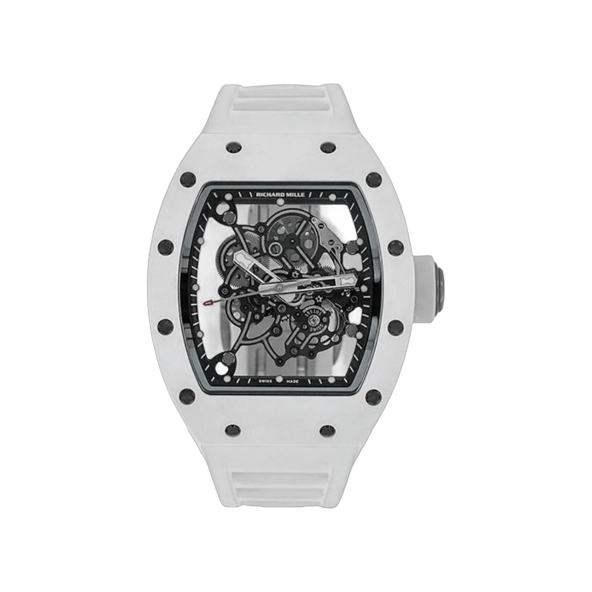 Richard Mille RM 055 Bubba Watson Manual Winding White Ceramic