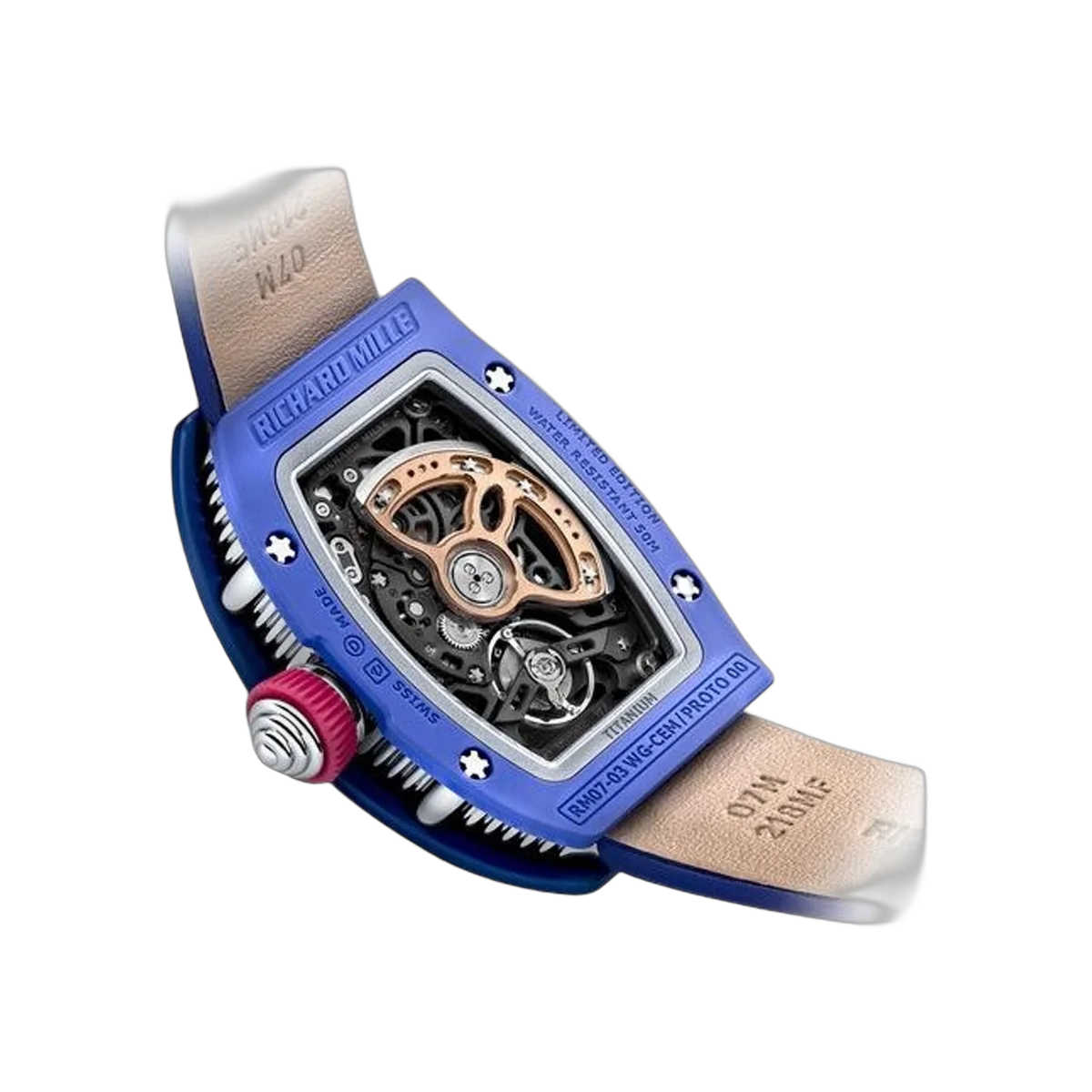 Richard Mille RM 07-03 Bonbon Cupcake Blue Ceramic – additional product photo 3
