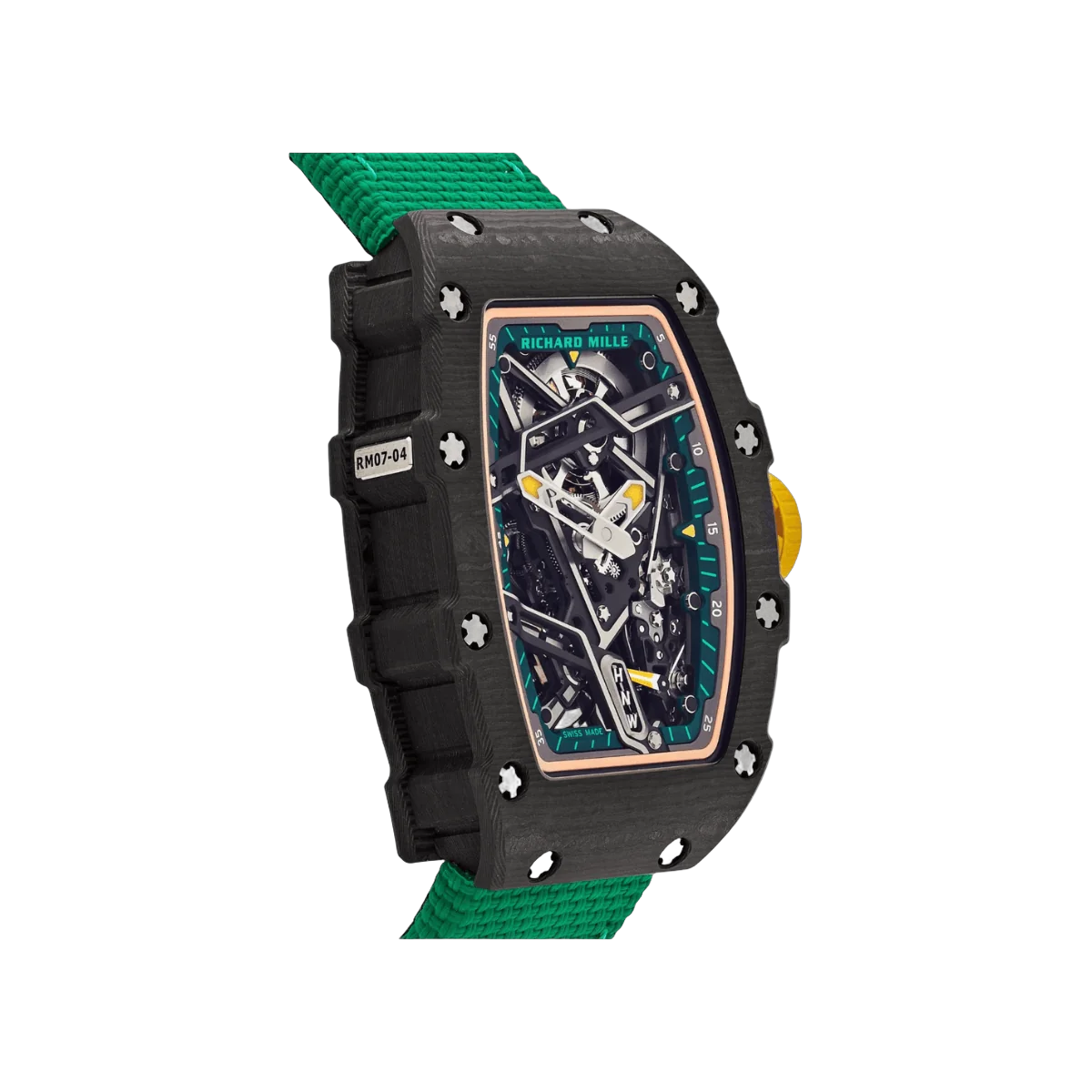 Richard Mille RM 07-04 Black Carbon TPT Automatic Sport 31mm Skeleton Dial Unisex Watch – additional product photo 4