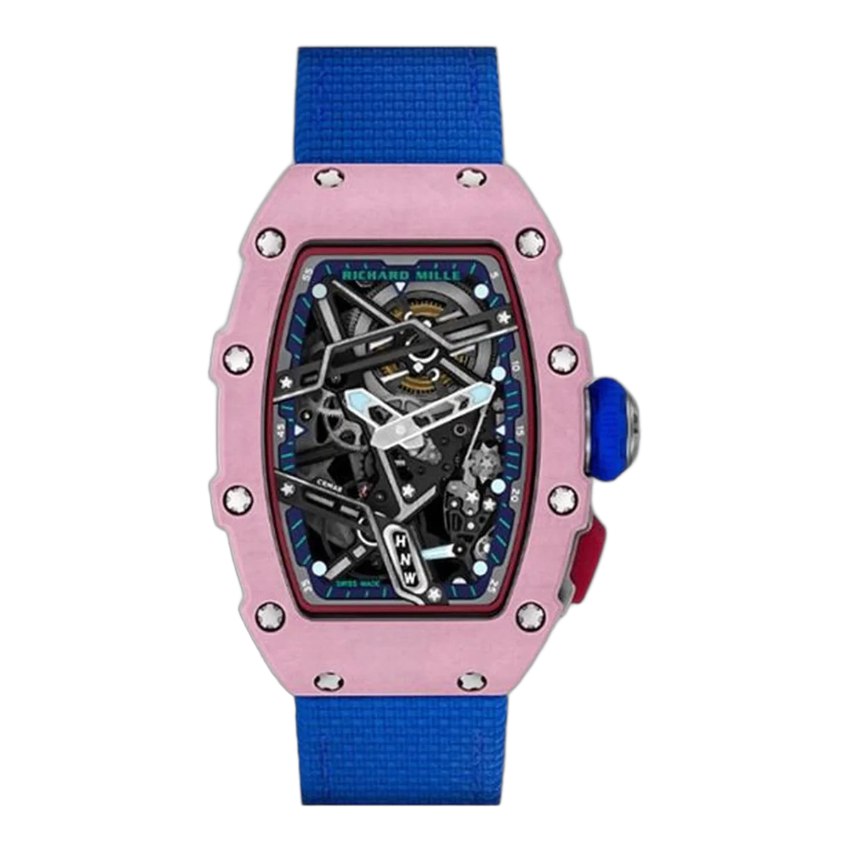 Richard Mille Rm 07-04 Mauve Automatic Sport 30.50Mm X 44.95Mm Quartz Tpt