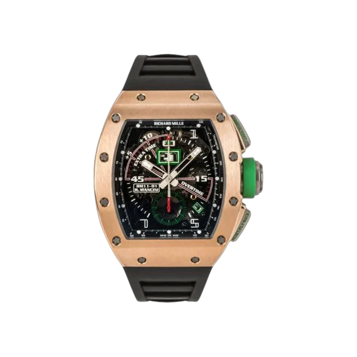 Richard Mille RM 11-01 AN RG Robert Mancini Chronograph Flyback Rose Gold 42.70mm