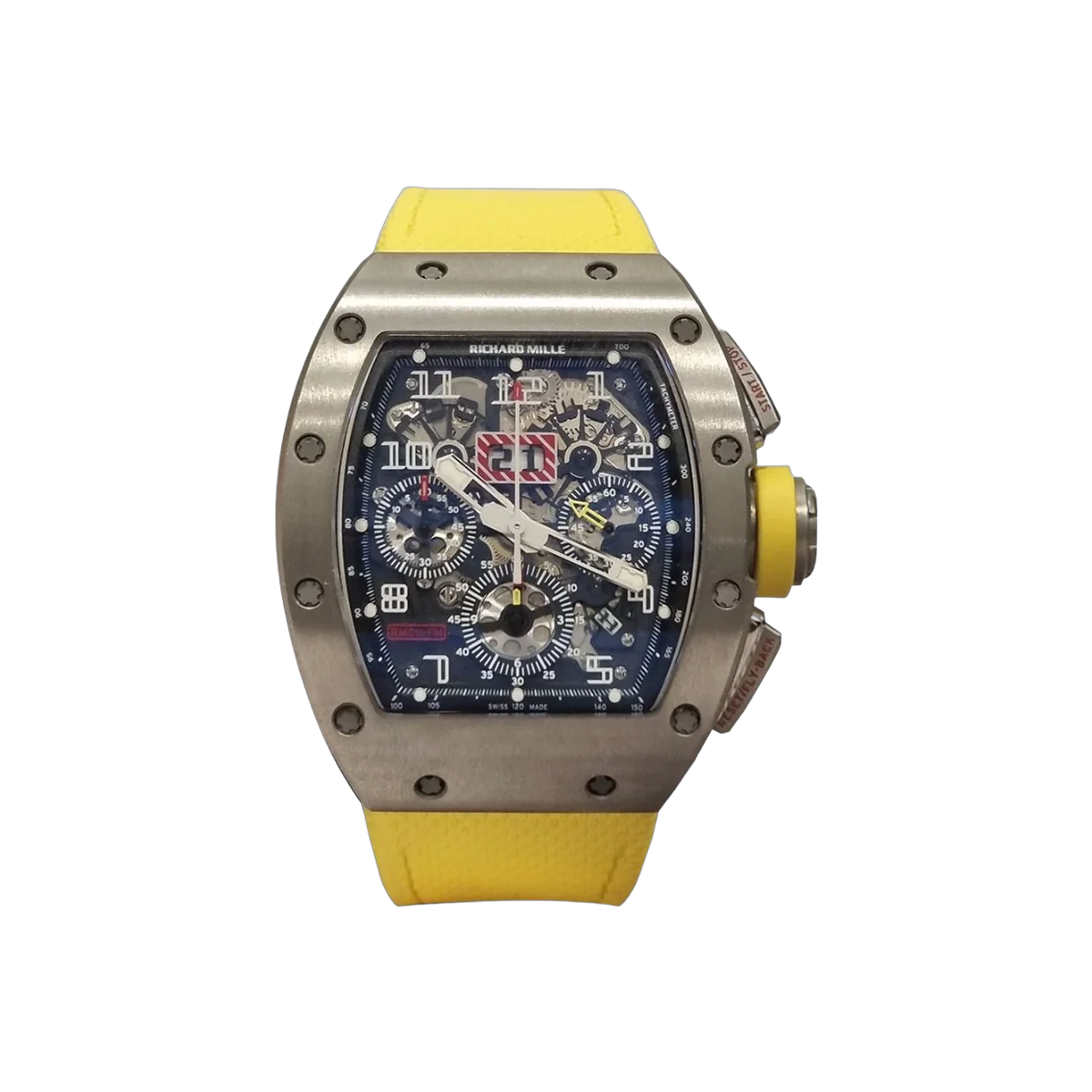 Richard Mille RM 11-01 Felipe Massa Titanium Skeleton Dial 50 mm