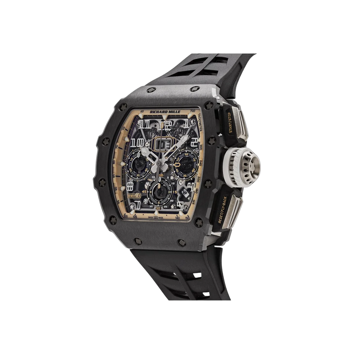 Richard Mille RM 11-03 Last Black Edition Automatic Flyback Chronograph Black Ceramic 50mm Men's Watch – additional product photo 2