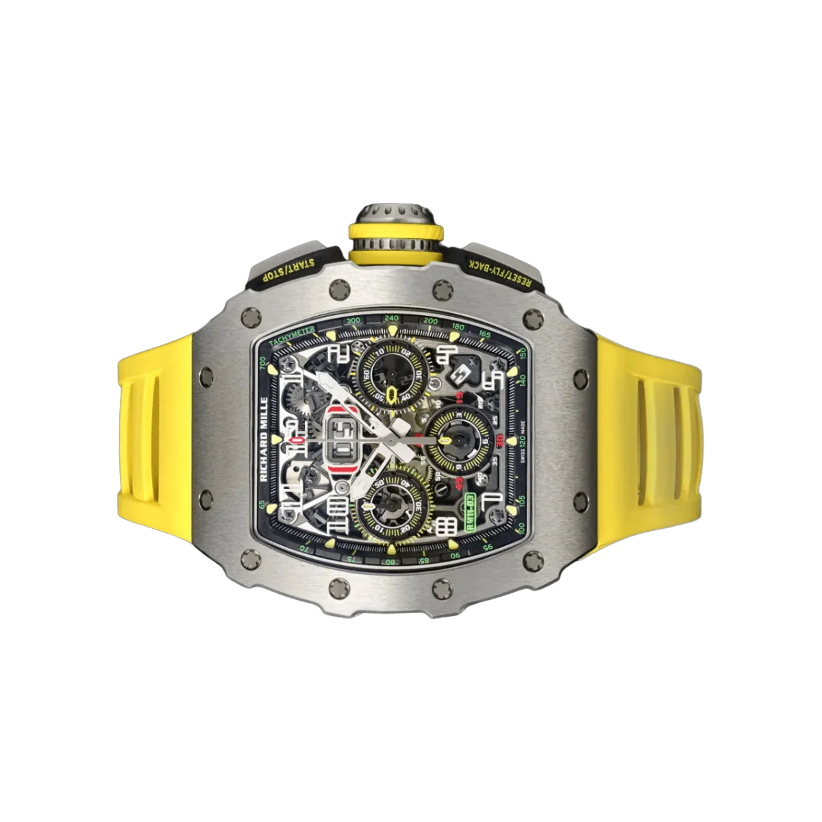 Richard Mille RM 11-03 TI Flyback Chronograph 49.94Mm Titanium Black Rubber Straps – additional product photo 2