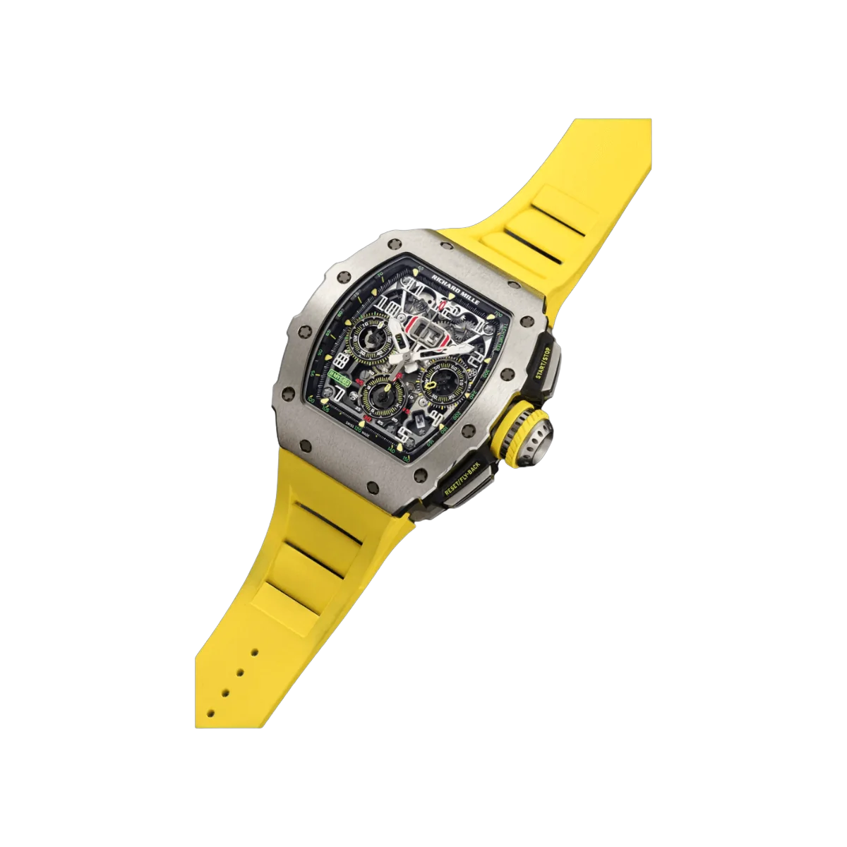 Richard Mille RM 11-03 TI Flyback Chronograph 49.94Mm Titanium Black Rubber Straps – additional product photo 3