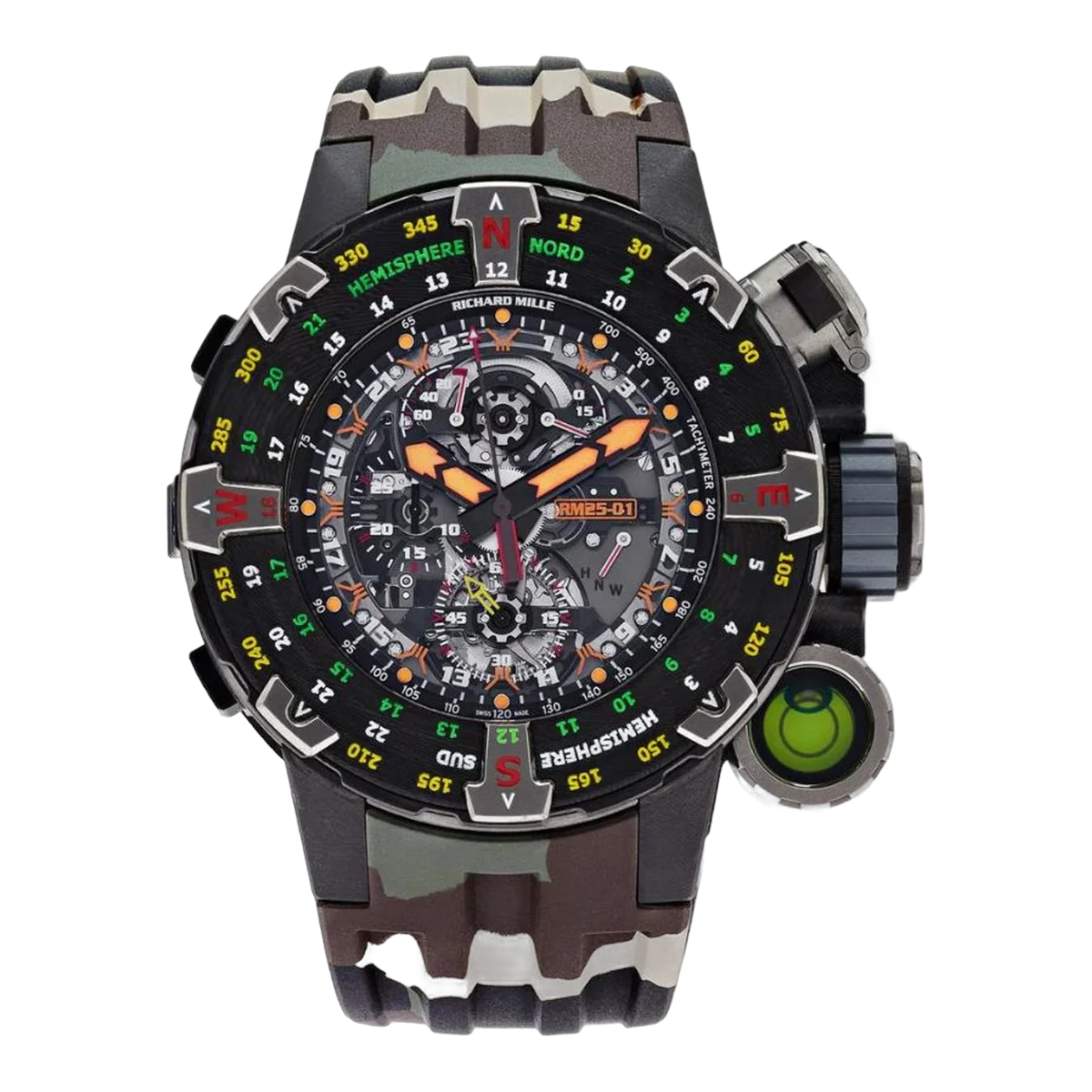 Richard Mille Rm 25-01 Tourbillon Adventure In Collaboration With Sylvester Stallone