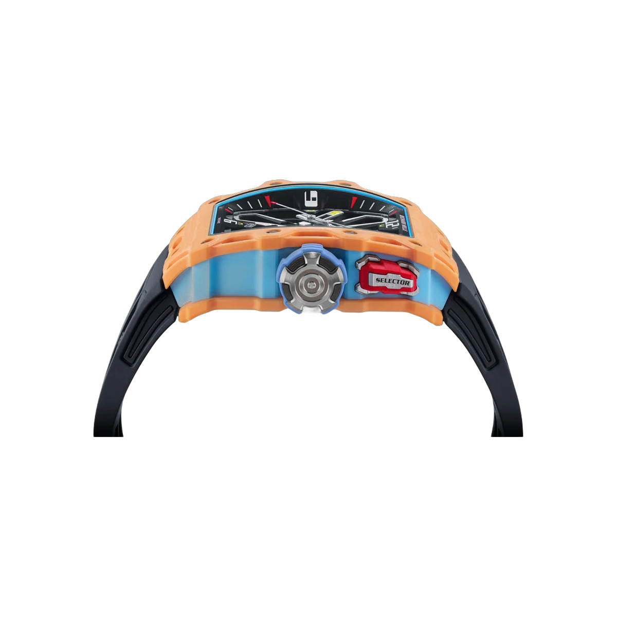 Richard Mille RM 35-03 Rafael Nadal Salmon Quartz TPT 43mm Skeleton Dial Men's Watch – additional product photo 4