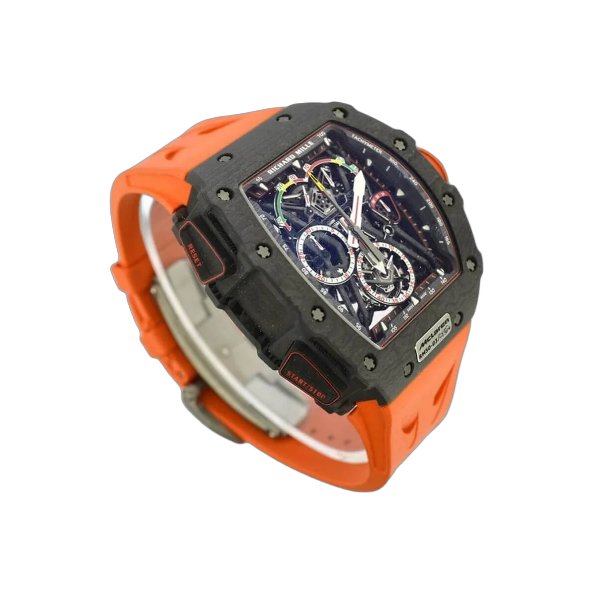 Richard Mille RM 50-03 McLaren Tourbillon Orange Rubber Strap – additional product photo 3