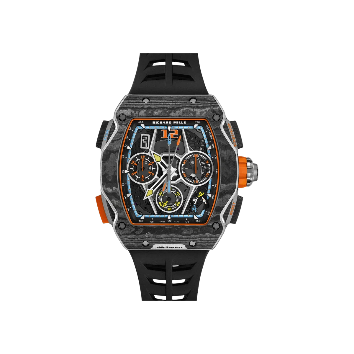 Richard Mille RM 65-01 McLaren W1 Automatic Winding Split-Seconds Chronograph Carbon & Titanium