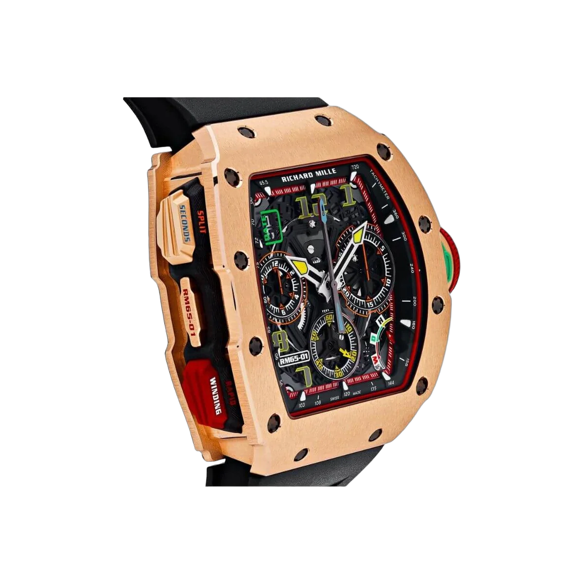 Richard Mille RM 65-01 RG Split-Seconds Chronograph Automatic Winding 18K Rose Gold – additional product photo 3