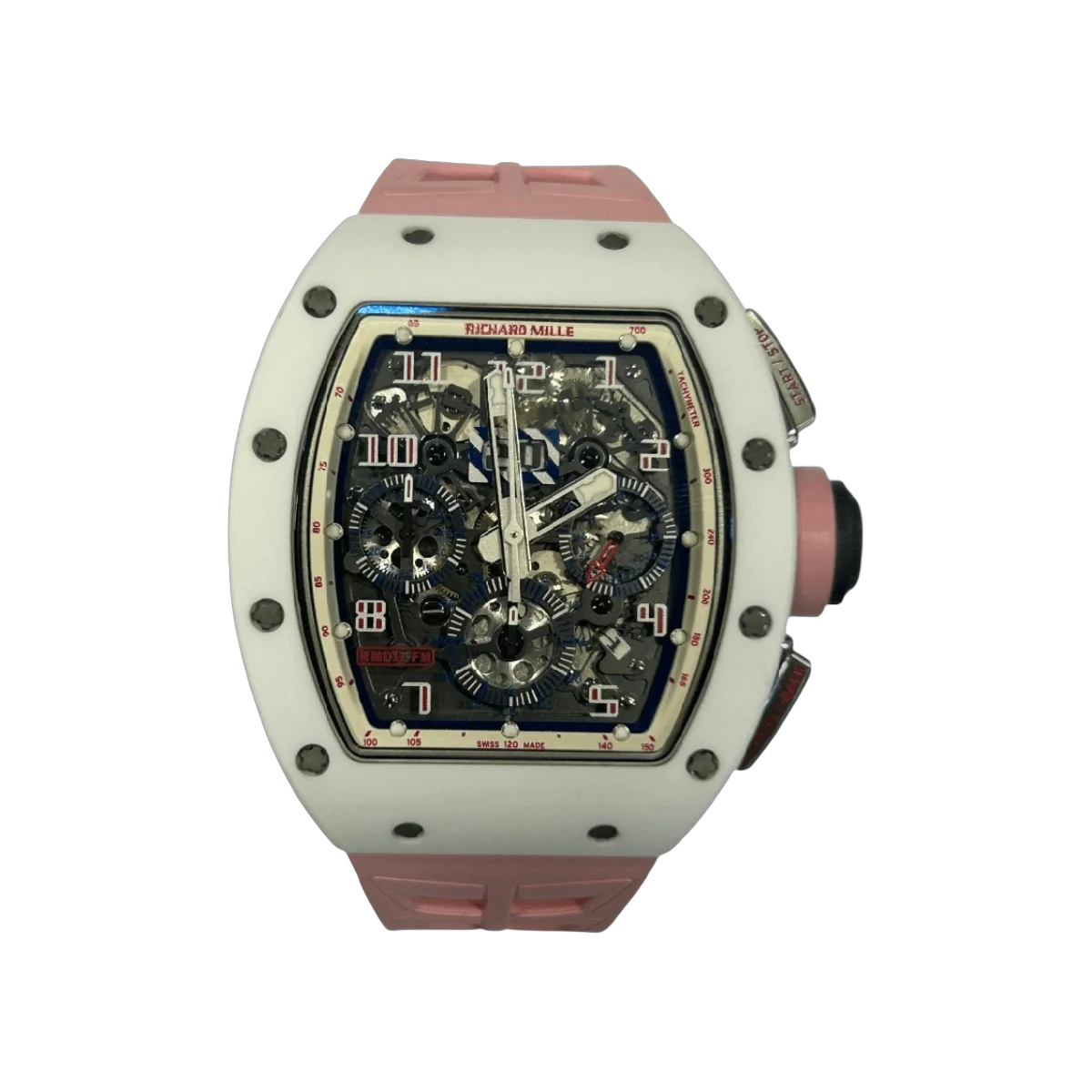Richard Mille RM011 AO CA ATZ Felipe Massa Chronograph 50mm Skeleton Dial Mens Watch